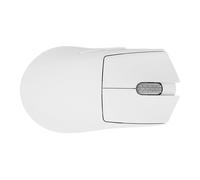 Plyisty Mouse da Gioco Wireless Ricaricabile, 7 Tocchi Programmabili Game Wireless Laptop Mouse 3395 Sensore Ottico Luce Luce di Risposta per il PC del Computer (WHITE)
