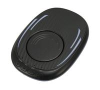 Plyisty Mouse Mover Non Rilevabile USB Portatile con Luce LED per Mouse, Mantiene Il Computer Sveglio, Senza Software, Super Silenzioso, Ideale per Lavorare da Casa (Black)