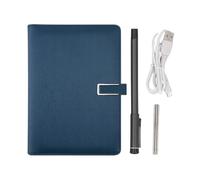 Plyisty Notebook Digitale con Penna Intelligente, Sincronizzazione in Tempo Reale per la Digitalizzazione, Convertire in Testo, Archiviazione e Condivisione di Note di Carta (Profondo blu)