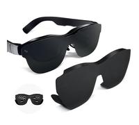 Plyisty Occhiali AR Blocca Luce per Rayneo Air 3S 3 2S e Xreal One Pro Air 2, Paraluce in Silicone Morbido, Copertura Oscurante Antiriflesso Accessori per Occhiali Intelligenti