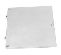 Plyisty Piattaforma DEL FOCOLAIO DEL LETTER RISCALDATO, PIASTRA DI SUPPORTO DEL LeTTo CALDO IN LEGA DI ALLUMINIO, FILLIO DI SUPPORTO 'ASSE Z 120 X 120 X 6 MM, per Stampante 3D
