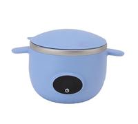 Plyisty Piccolo Ciotola di Cibo Infantile, Bambino Portatile Smart Isolante Guscio di 45 Gradi Celsius 316 in Acciaio Inossidabile per Bambini (BLUE)