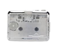 Plyisty Player per Cassette Portatile con Convertitore Mp3 USB C, Sound Stereo, Riavvolgimento Automatico e Registrazione Digitale, Batteria per Lettore a Nastro Cassetta o DC Alimentata
