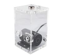 Plyisty Pompa di Raffreddamento Ad Acqua per Pc Brushless Combo da 850 Ml, Portata a Flusso 14L / Min 7 M Serbatoio Acrilico con Interfaccia G1 / 4 per il Radiatore CPU Silenzioso di