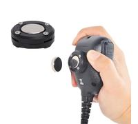 Plyisty Porta Microfono CB Magnetica, Supporto per Clip Microfono Mobile, con Retro Adesiva, per KMC30 32 35 36, PMMN4090 HMN3596A HLN9073 RMN5052A (BLACK)