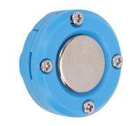 Plyisty Porta Microfono CB Magnetica, Supporto per Clip Microfono Mobile, con Retro Adesiva, per KMC30 32 35 36, PMMN4090 HMN3596A HLN9073 RMN5052A (BLUE)