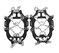 Plyisty Ramponi Durevoli a 24 Punte per Arrampicata a Piedi, vestibilità Universale per Varie Scarpe Sportive (XL)