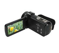 Plyisty Registratore per Fotocamera Digitale, Zoom Digitale 16X, Luce di Riempimento Frontale, Interfaccia USB per Viaggi, Matrimoni, Fotocamera per 1080P 24MP