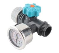Plyisty Regolatore di Pressione Acqua G3/4in con Manometro, Valvola per