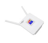 Plyisty Router Wifi Wireless, Router Wifi Wireless 4G con Elevato Turno con un Elevato Spostamento di 2,4 G con Scheda SIM per l'ufficio per l'Europa. (Spina europea)