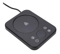 Plyisty Scaldatazze, Riscaldatore Elettrico per Bevande da 36 W con 9 Impostazioni di Temperatura e Spegnimento Automatico con Timer 12 Ore, per Tazze da Caffè, Tè, Acqua, (Spina europea)