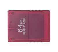 Plyisty Scheda di Memoria Console di Gioco, Scheda di Programma di Console di Gioco Facile da Installare Plug e Giocate per gli Accessori di (Rosso Trasparente)