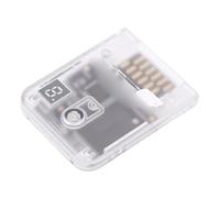 Plyisty Scheda di Memoria da 128 MB Compatibile con Console di Gioco RVL 001 Scheda di Memoria da Gioco Ad Alta velocità con Display Digitale a LED Design Trasparente