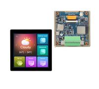 Plyisty Scheda di Sviluppo Display Touch Capacitivo da 4 Pollici, 480x480, Touch a 5 Punti, Processore a 2 Core LX7 a 32 Bit, WiFi BT, Can Integrato, Interfacce I2C