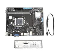 Plyisty Scheda Madre H311M K LGA 1151, Scheda Madre Scheda Mineraria M.2 NVME Memoria DDR4, M ATX Doppio Canale, per CPU 6/7/8/9 Generazione Serie I3/i5/i7, USB2.0, USB3.0, SATA3.0
