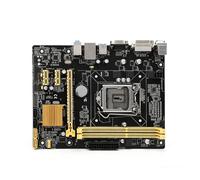 Plyisty Scheda Madre LGA 1150, Scheda Madre per Computer Desktop per CPU Core I7 I5 I3 Pentium Celeron di Quarta Generazione, 16 GB di RAM DDR3 1600 1333 MHz, Design di Alimentazione