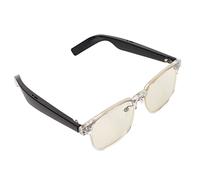 Plyisty Smart Sound Glasses, Audio Glasses IPX4 Perdita impermeabile: Riproduzione di Suoni Gratuiti per l'incontro (Cornice trasparente)