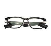 Plyisty Smart Sound Glasses, Audio Glasses IPX4 Perdita impermeabile: Riproduzione di Suoni Gratuiti per l'incontro (cornice nera)