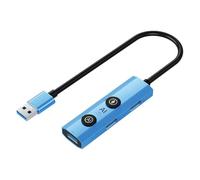 Plyisty Smart Voice Assistant Ai Docking Station con USB 3.0, GPT DeepSeek per Pro, 4K, Triple Display USB C Ducking Laptop, Splitter Extender (Interfaccia USB)