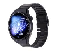 Plyisty Smartwatch con LCD Rotondo da 1,55 Pollici, Fitness Tracker con Display HD 360x360, Analisi del Sonno, Promemoria delle Chiamate, Notifiche di Messaggi, Fotografia Remota