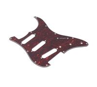 Plyisty Sostituzione della Battuta per Chitarra Elettrica per Chitarre, Schermatura in Alluminio, Protezione da Graffi, Perfetta per gli Amanti della Musica (rosso)