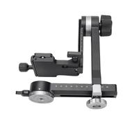 Plyisty Stabilizzatore della Fotocamera a 3 Assi con Base di Rotazione a 360 °, Stabilizzatore Portatile Regolabile Orizzontalmente per Fotografia Panoramica, Meccanismo di Sicurezza a
