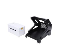 Plyisty Stampante Termica Per Etichette Bluetooth Con Supporto, Stampante Wireless Per Etichette Di Spedizione 4X6 Per Piccole Imprese, Supporta La Stampa Wireless Senza Interruzioni (Spina europea)