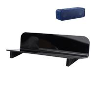 Plyisty Supporto Inclinato per Speaker Desktop, Materiale Acrilico | Altoparlante Elevato per Chiarezza Ed Effetti Stereo, Base Antiscivolo, Supporta Lunghezza Entro 18 Cm