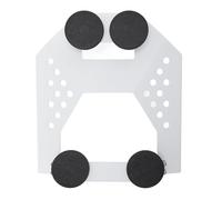 Plyisty Supporto Magnetico per Auto Satellitare Rettangolare, Supporto per Tetto per Mini Auto con Quattro Magneti Super Potenti e Due Piastre in Acciaio per Furgone, Barca, Yacht,