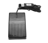 Plyisty Switch a Pedale USB Switch Tastiera Controller a Pedale per Finestre, Pedale del Piede a Prova di Pioggia per Impostazioni Chiave Personalizzate, Design Ergonomico