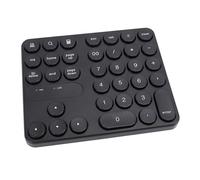 Plyisty Tastierino Numerico Bluetooth, Tastierino Numerico Wireless a 35 Tasti, Tastiera Portatile per contabilità Finanziaria, Alimentato a Batteria, con Tasti Rotondi