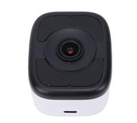 Plyisty Telecamera da Finestra 3K da 5 MP, Telecamera di Sicurezza Interna con Design Peel and Stick, WiFi 6 da 2,4 GHz 5 GHz, Rilevamento Umano AI, Visione Notturna, Audio Bidirezionale