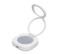 Plyisty Telefono Magnetic Selfie Light con Specchio, Pieghevole LED Riempimento del Telefono Luce Multi Angolare e Temperatura del Colore Specchio Selfie Regolabile per Vlog Makeup Live