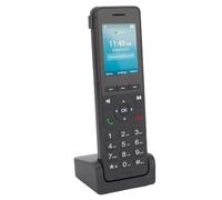 Plyisty Telefono Voip Cordless Dect, Wifi Bluetooth Integrato, Supporto 4G LTE, 3 Account SIP, 3 Linee, Chiamate In Conferenza A 3, 500 Contatti, Doppio Microfono, 1600 Mah, Nero (Versione UE)