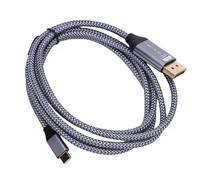 Plyisty Tipo C per Cavo DisplayPort per, XPS, S9, S8, S7, S22 S21 20 e Altro, Cavo Gen2 WEVE 8K 60Hz Gen2 in Nylon
