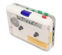 Plyisty Ton010s Convertitore da Cassetta a Mp3, Letture di Cassette Stereo Ad Alta fedeltà, Tasti Colorati, Lettutore di Nastri USB Innovatual retrò con Jack aux Standard da 3,5 Mm