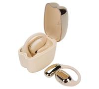 Plyisty Traduzione Linguistica Auricolari Wireless Portatile per Comunicazione Aziendale Internazionale Hi Fi qualità del Suono (Beige)