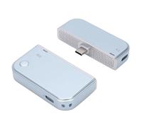 Plyisty Trasmettitore e Ricevitore HDMI Wireless di Tipo C, Kit Extender HDMI con Uscita 50M 2.4G/5G 1080P 60Hz, Plug & Play, per Telefono/tablet/laptop/PC a Monitor/proiettore/TV Box