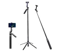 Plyisty Treppiede Per Telefono Da 180 Cm, Bastone Per Selfie Estensibile Con Telecomando, Testa Girevole A 360°, Foro Per Vite Da 1/4 Di Pollice, Per Riprese Video, Vlog, Palestra