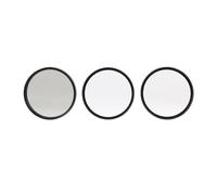 Plyisty UV CPL Black Soft Filters Set, Set di Filtri della Fotocamera con Rivestimento Nano Premium, Design del Telaio CNC, Effetto da Sogno Nebbioso, per Display Cinematografico (72)