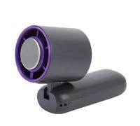 Plyisty Ventilatore da Collo Portatile con 199 velocità e Raffreddamento a Semiconduttore, Ventilatore Portatile Pieghevole USB Ricaricabile con Display Digitale per Uso Interno Ed Esterno, Grigio