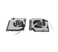 Plyisty Ventola di Raffreddamento CPU GPU di Ricambio per AN515 55 AN515 43 PH317 53 PH315 52 AN517 51 AN517 52 con Connettore a 4 Pin, Temperatura più Bassa, Leggera e Portatile