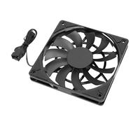 Plyisty Ventole CPU da 120 Mm, Ventola di Raffreddamento della Custodia 4pin Pwm Silenzioso Ventola del Computer Doppio Supporto Fino a 2500 Giri/Min Ventola di Raffreddamento a Lama