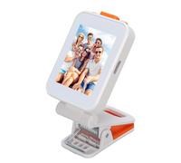 Plyisty Vlog Selfie Monitor Schermate Monte Clip, Schermo del Monitor Selfie per la Fotocamera Posteriore da 2 Pollici, Utilizzando la Fotocamera Posteriore del Telefono (BLACK)