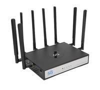 Plyisty WiFi 6 CPE Router Dual Band Velocità di Trasmissione Rapida 5G Router Cellulare per Ferro da Casa (Spina europea)