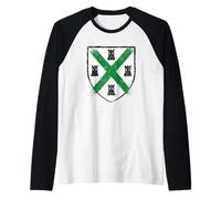 Plymouth Bandiera per Orgoglio Plymouth o Janner pride Maglia con Maniche Raglan