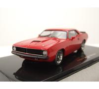 Plymouth barracuda 1970 Rosso Modellino Auto 1:43 ixo models