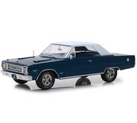 PLYMOUTH Belvedere GTX - 1967 - bluemetallic - Greenlight 1:18