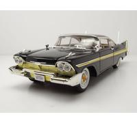 Plymouth Fury 1958 Nera Modellino Auto 1:18 MotorMax