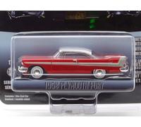 Plymouth Fury 1958 Rosso Bianco Christine Modello 1:64 Greenlight Collectibles